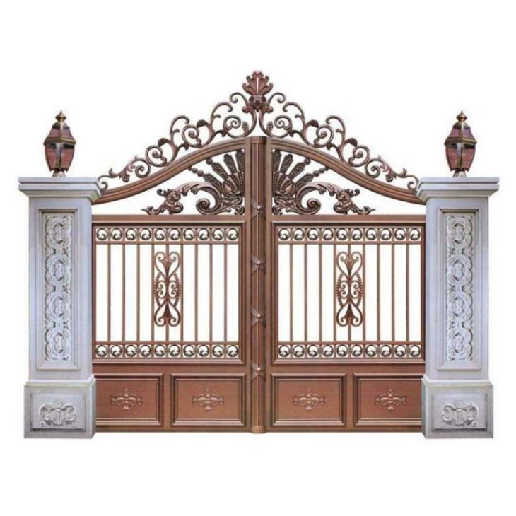 Royal Style Swing Aluminum Courtyard Door